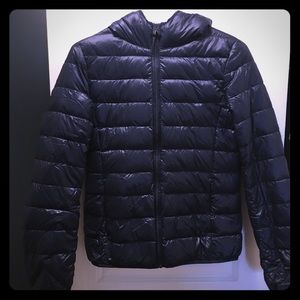 Ultra light Down Hooded Jacket
